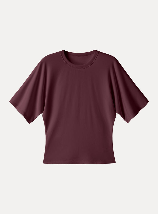 Elevated Cotton-Blend Essential Tee