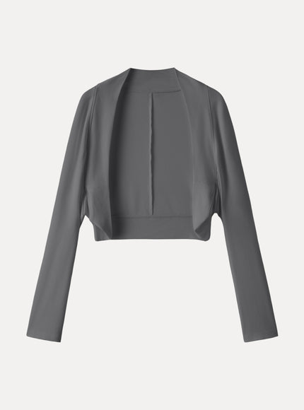 Bamboo Blend Breathable Summer Cropped Shrug Cardigan
