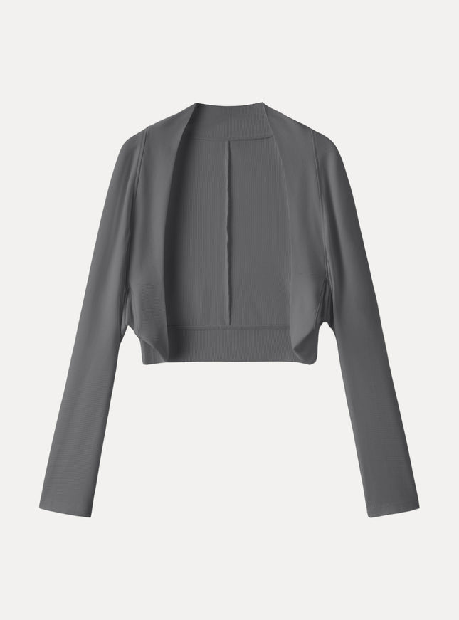 Bamboo Blend Breathable Summer Cropped Shrug Cardigan