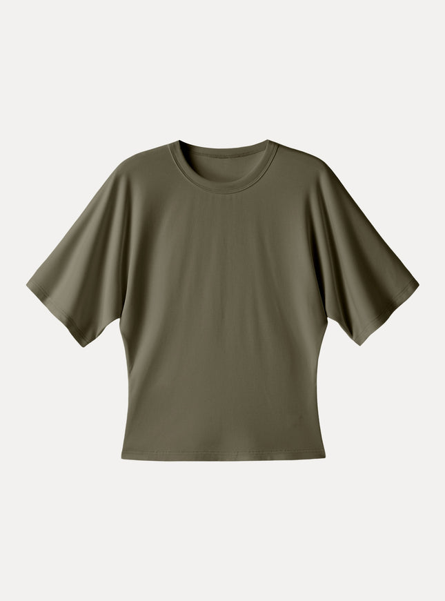 Elevated Cotton-Blend Essential Tee