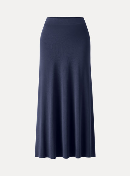 High-Rise A-Line Maxi Skirt