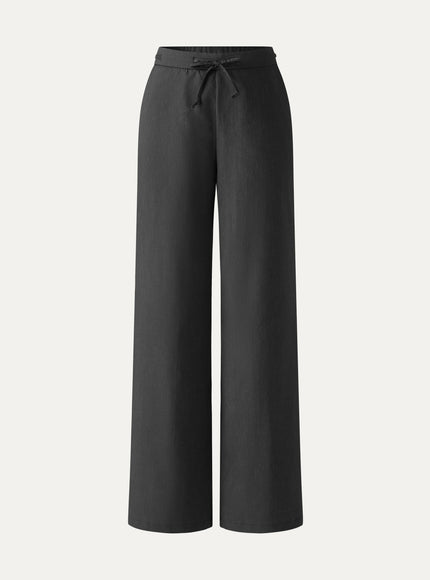 Drawstring Wide Leg Pant with Pockets