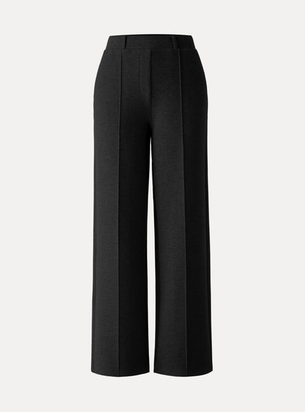 High Waisted Warm Straight Leg Pull On Pant