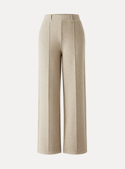 High Waisted Warm Straight Leg Pull On Pant