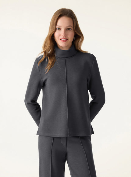 Turtleneck Long Sleeve Top