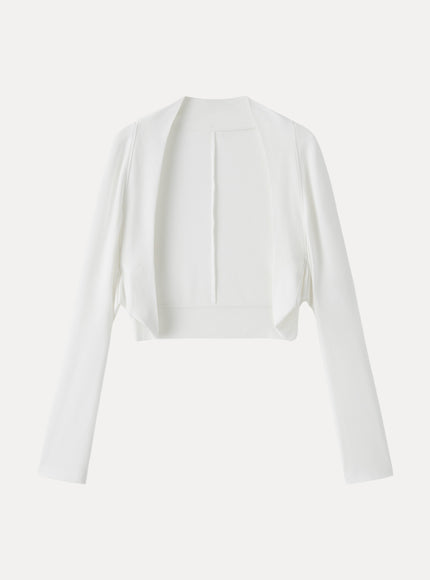 Bamboo Blend Breathable Summer Cropped Shrug Cardigan