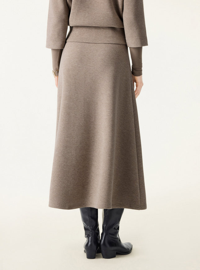 Essential Midi A-line Circle Skirt